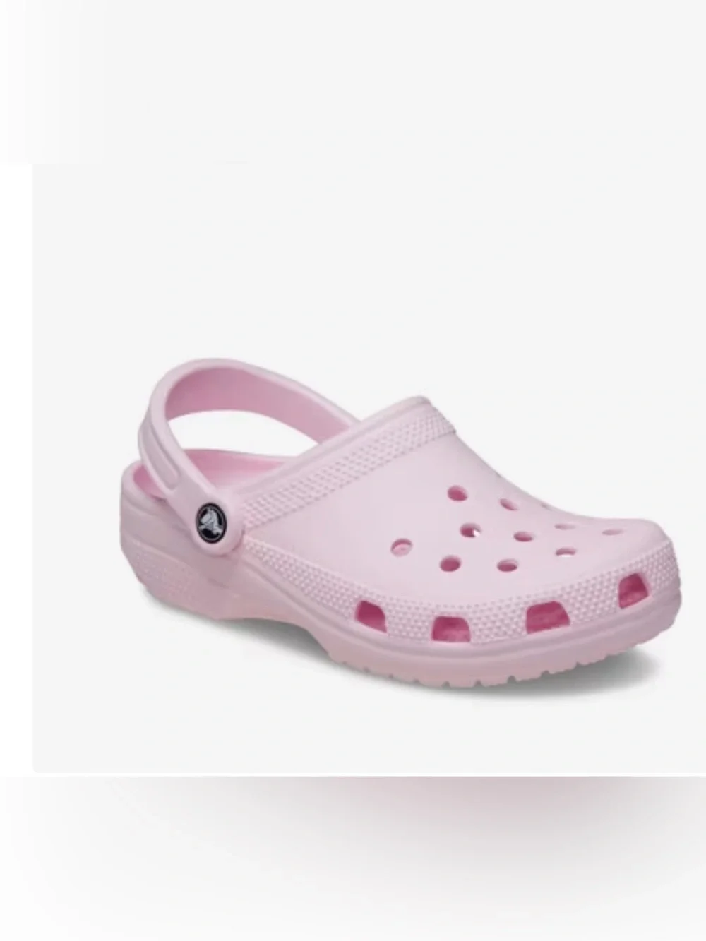 CROCS classic Kids Lightweight Clog in Light Pink